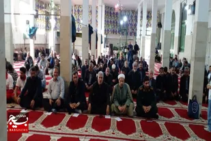 مراسم بزرگداشت سیدالشهدای خدمت در شهر فیروزان