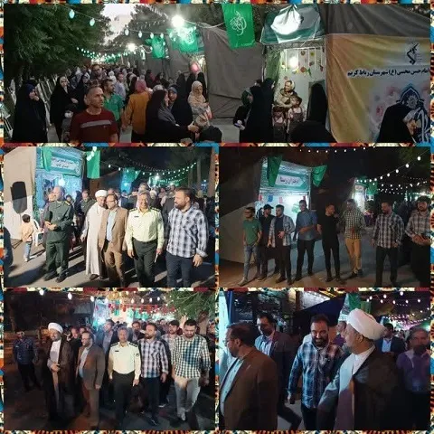 دومین شب از مراسم جشن بزرگ عید غدیر خم در شهرستان رباط کریم