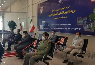 بهره برداری از ۲ طرح بهسازی فرودگاه بین المللی شهدای شاهرود+ تصاویر