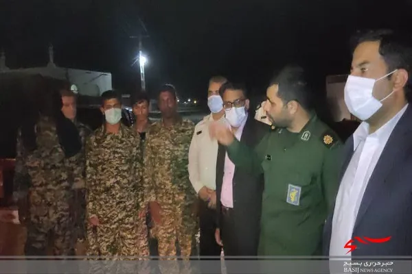 بازديد شبانه اعضاي شوراي تامين قصرقند از گشت های محله محور بسیج و برخي از روستاهاي سطح شهرستان