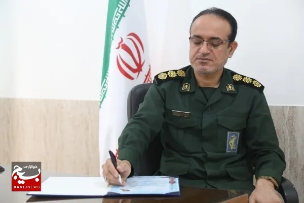 پیام فرمانده ناحیه مقاومت دشتی به مناسبت سال روز حماسه ۹ دی