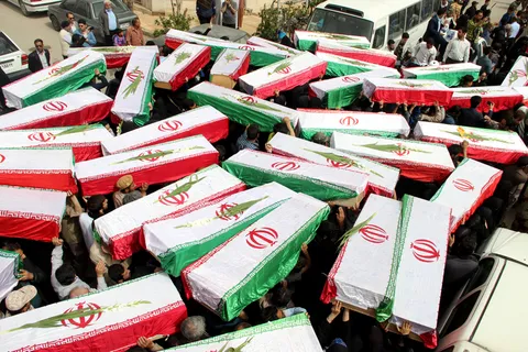 آیین استقبال از پیکر مطهر 165 شهید دوران دفاع مقدس در خرمشهر