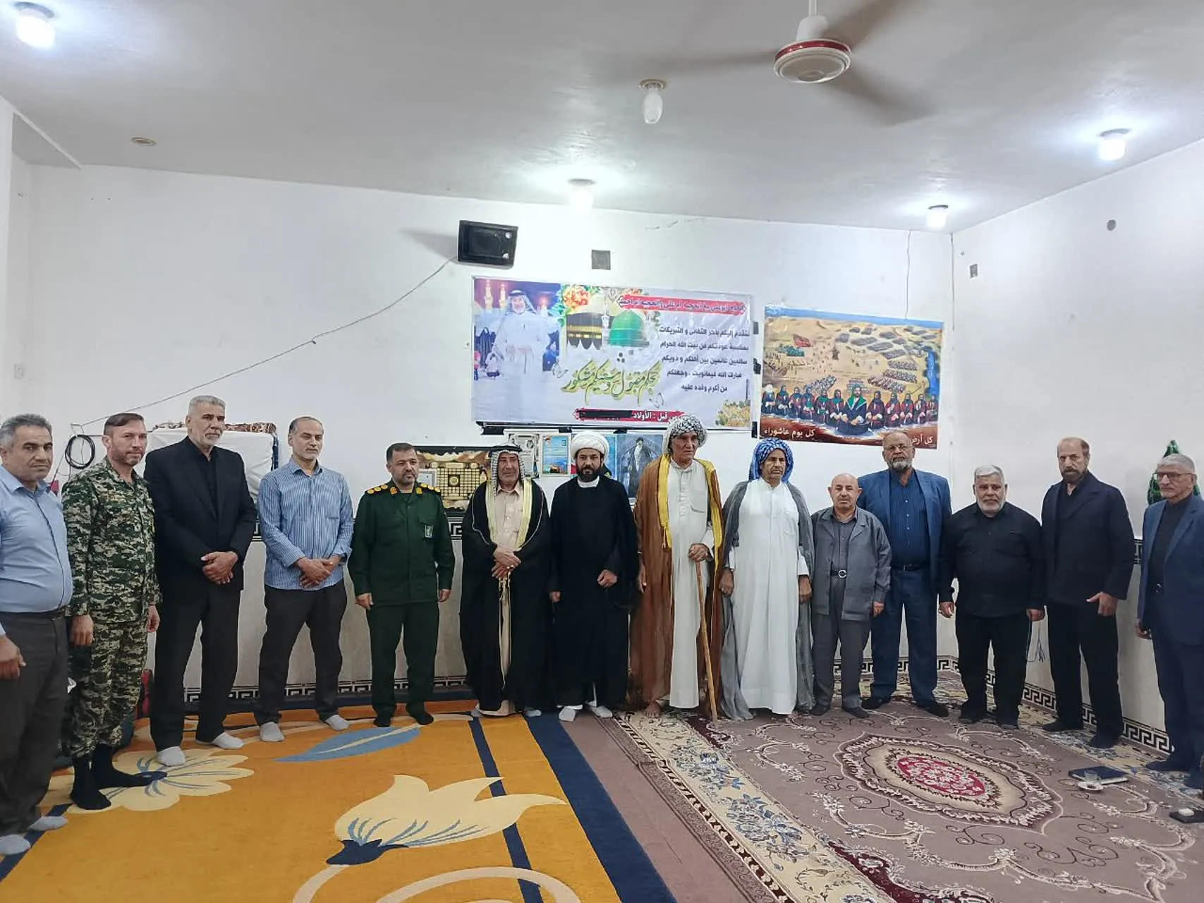 ناحیه حمیدیه دیدار با ایثارگران و جانبازان و ریش سفیدان 