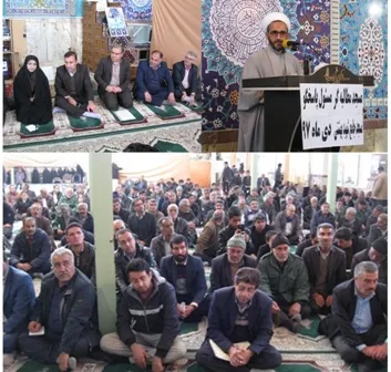 پاسخگویی مسئولان به مردم در شهر فرادنبه