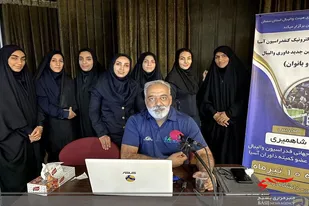 تیم داوران درجه ۳ والیبال بسیج شهرستان سرخه در سمینار آموزشی حضور یافتند