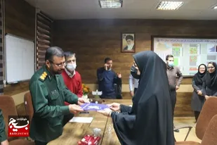دکتر صفورا زارعی فرمانده کانون بسیج جامعه پزشکی شهرستان خرامه شد