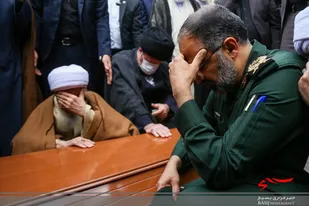تشییع و خاکسپاری پیکر همسر آیت الله جوادی آملی در قم