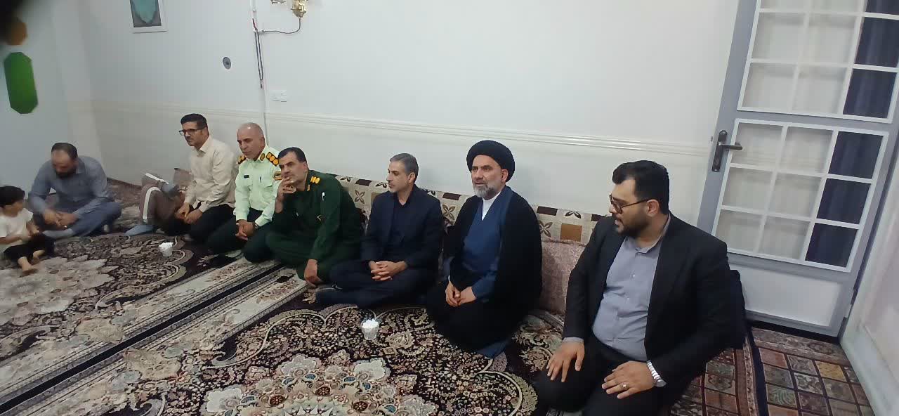 پاسداشت فرهنگ مقاومت؛ عیادت فرمانده سپاه و مسئولان ازنا از یادگاران دفاع مقدس