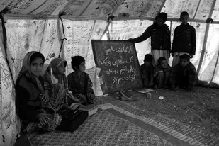 خطر آتش سوزی در کمین کودکان مناطق محروم