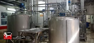 گوشه هایی از کارخانه شیر پگاه آذربایجان شرقی
