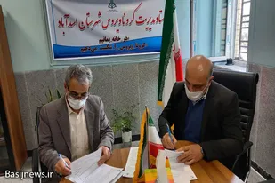 امضای تفاهم&zwnj;نامه همکاری بین دانشکده علوم پزشکی و هلال احمر اسدآباد