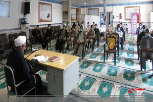 جلسه درس اخلاق و شرح دعای افتتاح در سپاه ناحیه میثم مشهد