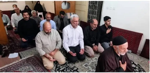 برپایی مراسم چهل شب چهل روضه در منزل شهید   حسنی