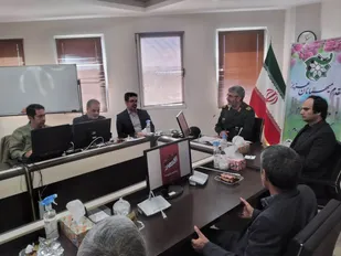 جلسه کار&zwnj;گروه پدافند غیر عامل و مدیریت بحران بسیج مهندسین عمران و معماری استان زنجان برگزار شد