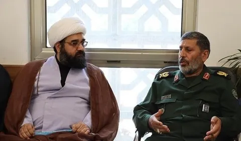نشست مشترک مدیرکل حفظ آثار دفاع مقدس خراسان رضوی با مسئول سازمان بسیج طلاب سپاه امام رضا (ع) برگزار شد