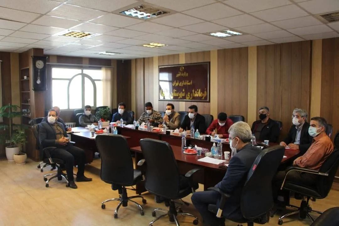 نشست فرماندار پیشوا با دهیاران بخش جلیل‌آباد