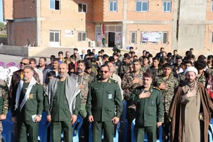 رزمایش گروه های جهادی استان گلستان در گنبدکاووس برگزار شد.