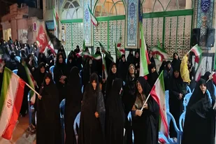 سرخه؛ تداوم حضور مردم در شب های اقتدار
