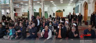 مراسم بزرگداشت شهدای شاهچراغ اصناف و بازاریان شاهرود