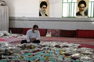 تهیه و توزیع بیش از ۱۰۰۰ بسته ساندویچ سرد و پک بهداشتی