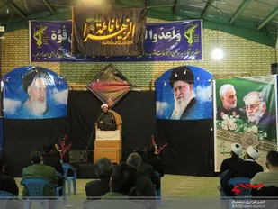 مراسم روضه شهادت حضرت زهرا سلام الله علیها برگزار شد