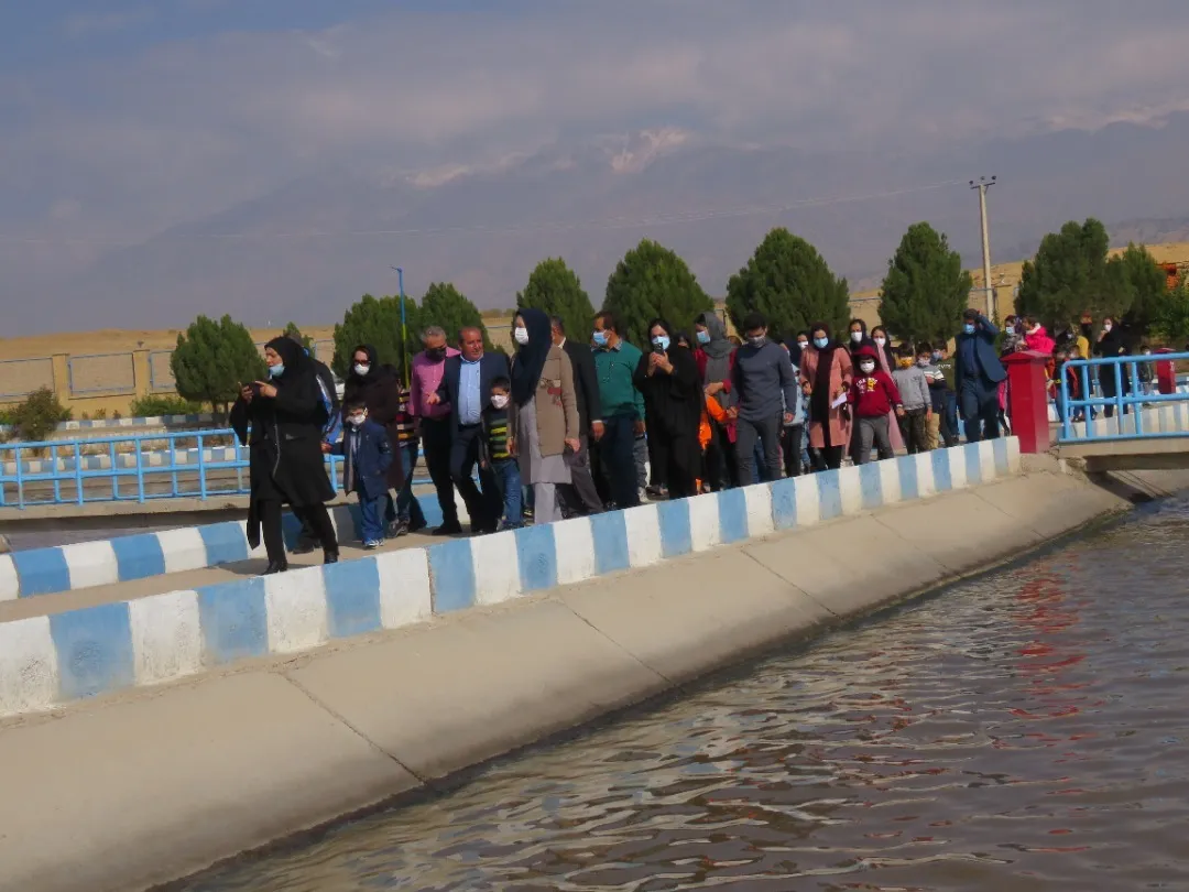 بازدید دانش آموزان برخی مدارس از تأسیسات آب و فاضلاب یاسوج