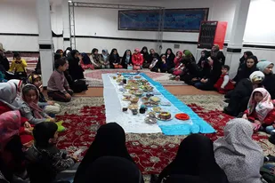 جشنواره غذای ایرانی در پایگاه ساره همدان برگزار شد+تصاویر