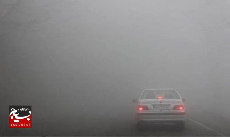 مه گرفتگی دید افقی رانندگان در جاده های خراسان رضوی را کاهش داد