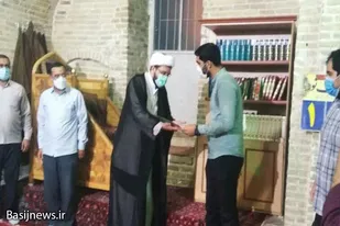 آیین تکریم و معارفه فرمانده پایگاه شهدای مرصاد همدان