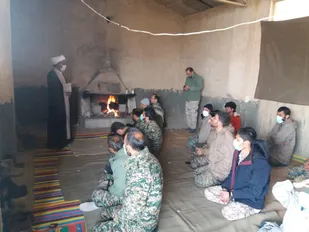 فرخوان بسیجیان گردان پیاده سیدالشهداء شاهرود+ تصاویر