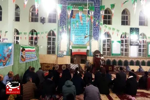 برگزاری جشن ایام الله دهه فجر در روستای ملابداغ رزن
