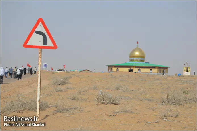 گرامیداشت 180 شهید تیپ سیدالشهدا(ع) در یادمان فکه