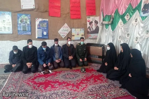 بازدید مسئولین سپاه بهار از کارگاه مهارت‌آموزی پایگاه اسماء