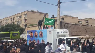 آئین وداع و تشییع پیکر مطهر شهید &laquo;اصغر پاشاپور&raquo;  در شهرری برگزار شد