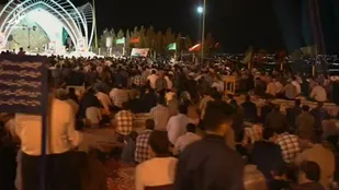 برگزاری  مراسم سالگرد شهدای مدافع حرم در بوستان کوه سفید درچه