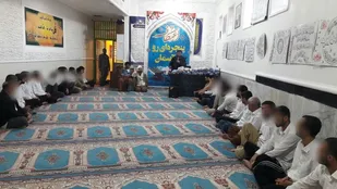 آئین اعتکاف &laquo;پنجره&zwnj;ای رو به آسمان&raquo; در زندان مرکزی یاسوج