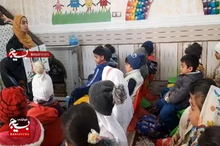 نونهالان مهد مائده با انقلاب اسلامی آشنا شدند