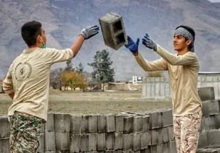 خدمت رسانی جهادگران در طرح قرارگاه نوروزی اردوی عهد