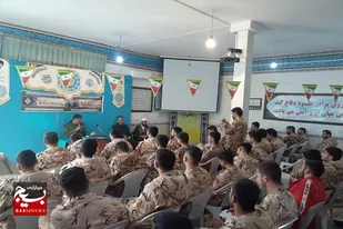 برگزاری مراسم جشن روز جوان و تجلیل از سربازان فعال در سپاه ناحیه بهار