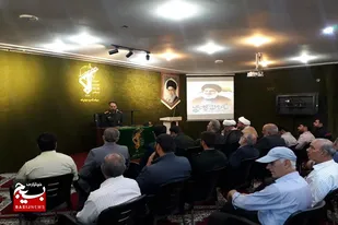 برگزاری مراسم گرامیداشت هفته دفاع مقدس در سپاه ناحیه نهاوند