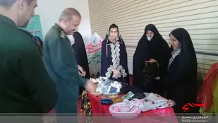 برپایی بازارچه اقتصاد مقاومتی بسیجیان در شاهرود