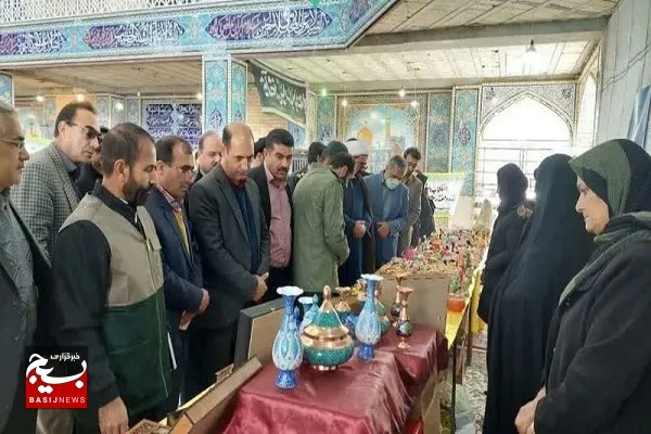 افتتاح نمایشگاه اقتصاد مقاومتی و مشاغل خرد خانگی در اقلید