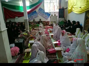 محفل انس با قرآن کریم در حسینیه روستای مزرعه مهدی&zwnj;آباد برگزار شد