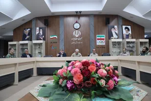 نشست اعضای شورای بسیج و فرماندهان پایگاه های مقاومت وزارت ورزش و مسئولان بسیج ورزشکاران فدراسیون ها