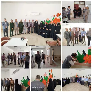 بازدید مسئولان کشوری و استانی از اجرای طرح شهید عجمیان در مدرسه دخترانه شهرستان زیرکوه