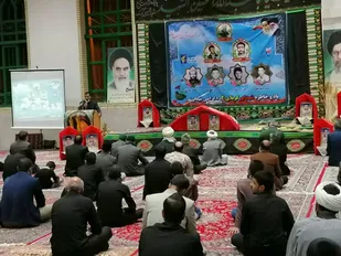 گرامیداشت شهدای عملیات کربلای 2 در شهرستان درمیان