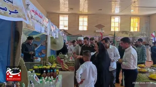 افتتاح نمایشگاه اقتصاد مقاومتی و طرح اسوه درشادگان