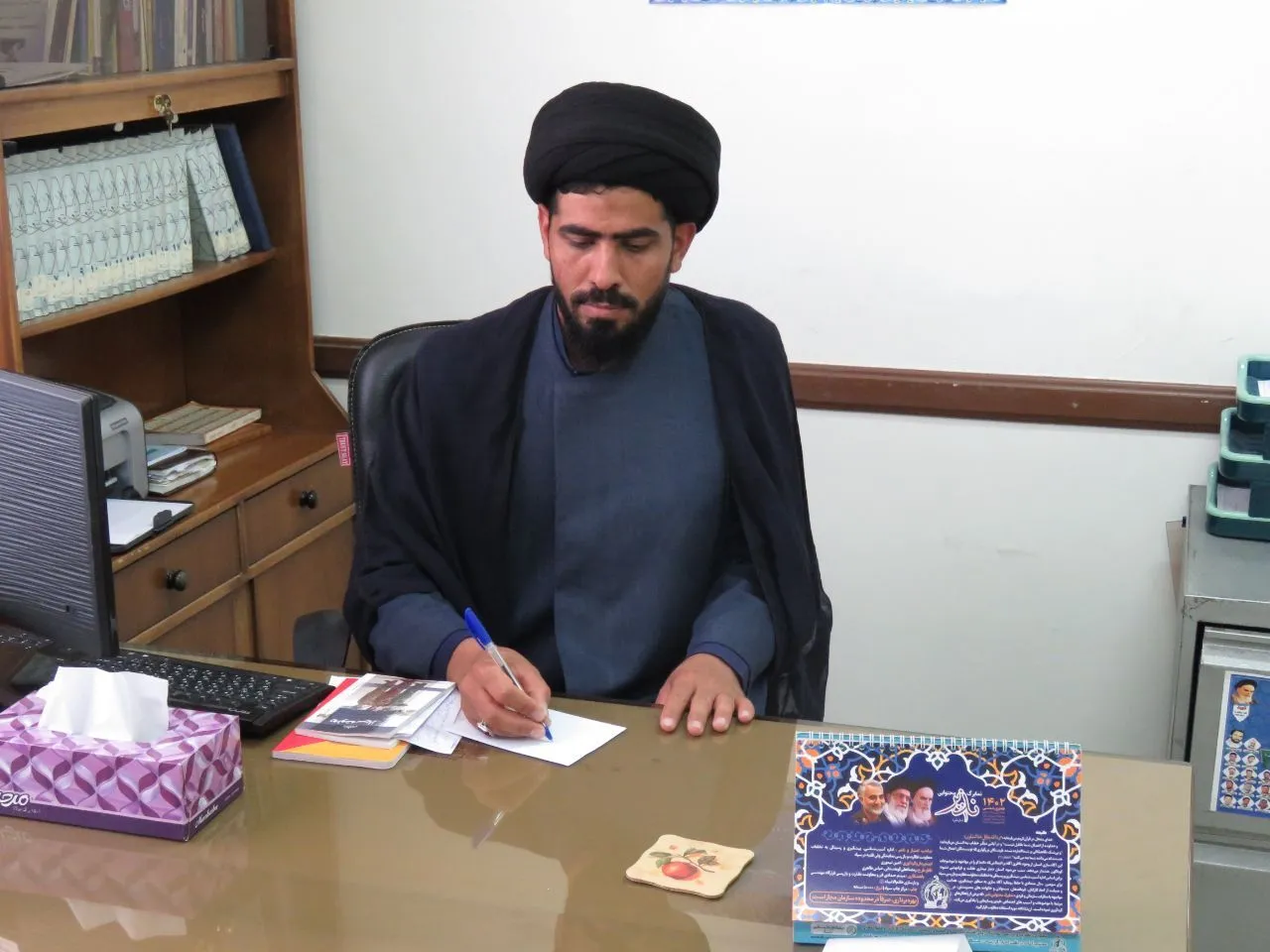 پیام تبریک مسئول دفتر نمایندگی ولی فقیه در ناحیه مقاومت بسیج فریدن به فرمانده حوزه حضرت سیدالشهدا(ع)