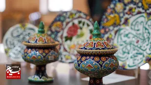 نمایشگاه دست&zwnj;سازه&zwnj;های سفال و سرامیک یلدایی در اردبیل برپا شد