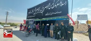 خدمت رسانی به حدود ۵هزار زائر پیاده امام رضا علیه السلام توسط گروه های جهادی قوچان+عکس